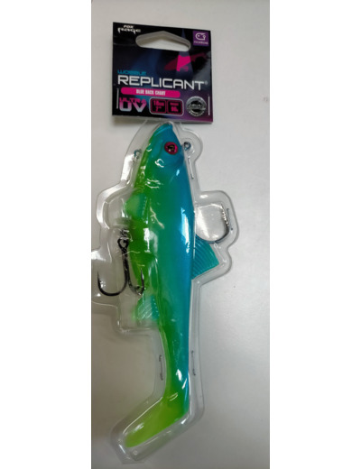 replicant wobble blue back  14cm