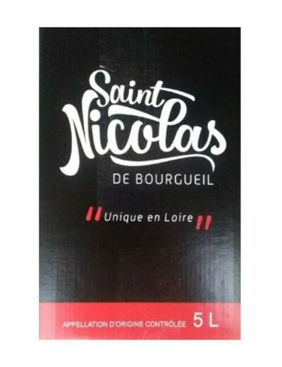 BIB 5 litres - AOC Saint Nicolas de Bourgueil - Cuvée Tradition 2022