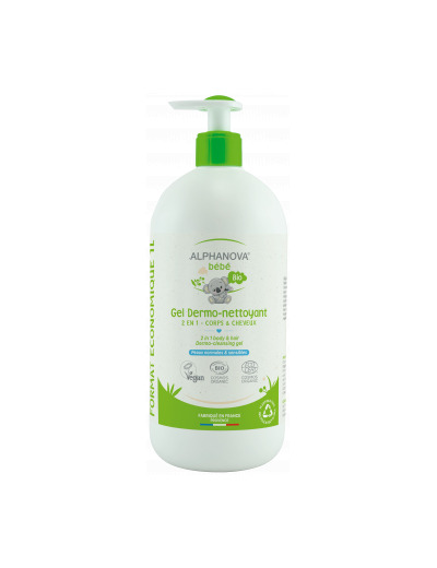 Dermo nettoyant cheveux et corps 1L