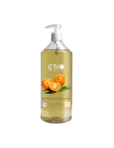 Bain et douche Agrumes Mandarine Orange 1L