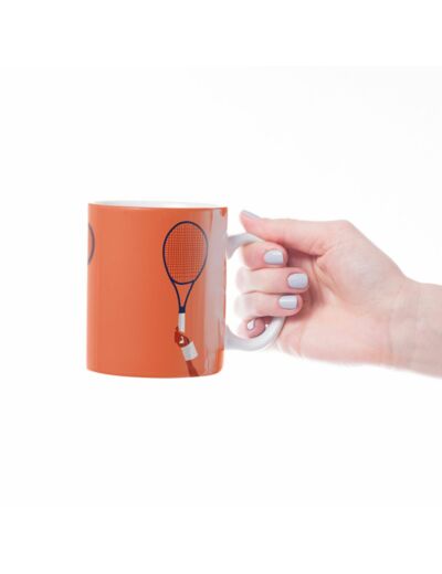 Tasse ou mug "Raquette de tennis" - Personnalisable