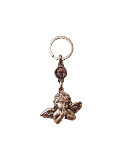 Porte-Clefs Métal Argenté - CHRISTOPHE+ANGE