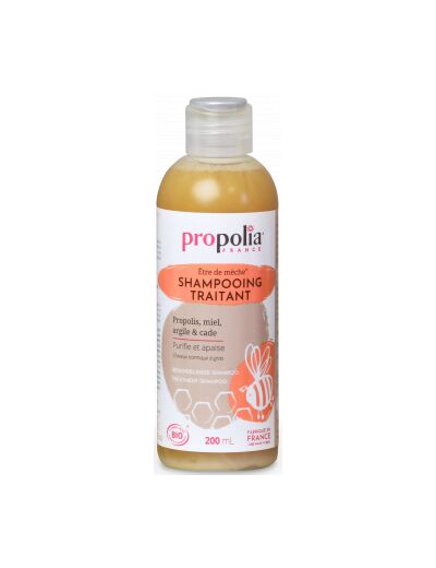 Shampoing Traitant Bio Propolis Miel Argile et Cade 200ml