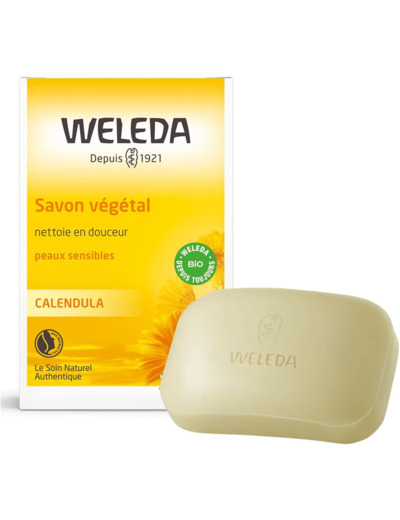 Savon calendula vegetal 100g WELEDA