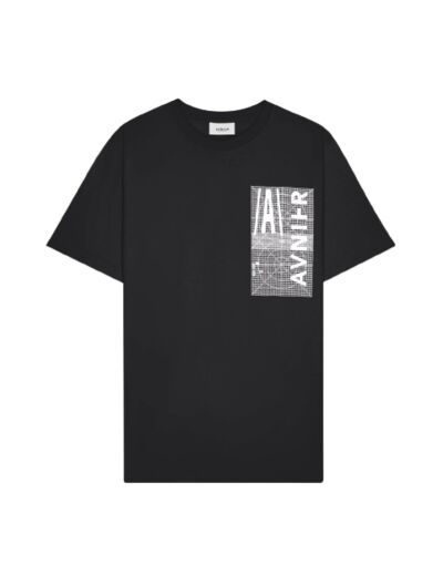 Tee Shirt AVNIER Source Mire Black