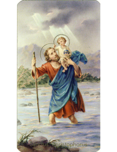 Image 20x25cm - ST CHRISTOPHE