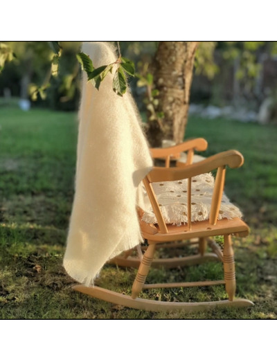 Plaid DOUCEUR - Ecru