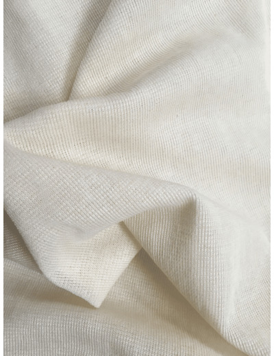 Chaussette sitinette écrue 35 cm 100% coton, le mètre