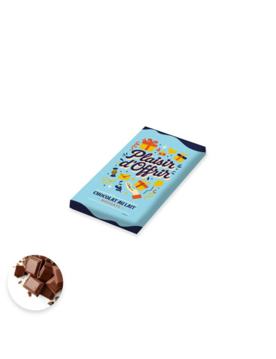 Tablette Plaisir d’Offrir Chocolat Lait Nougat 30G