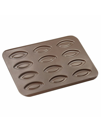 MOULE 12 BARQUETTES A LA CONFITURE