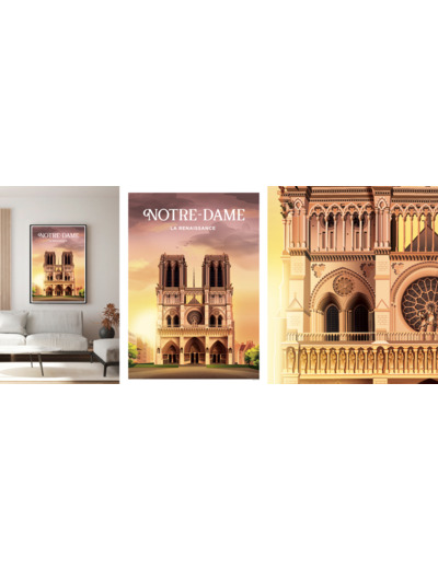 NOTRE DAME - PARIS - POSTERS