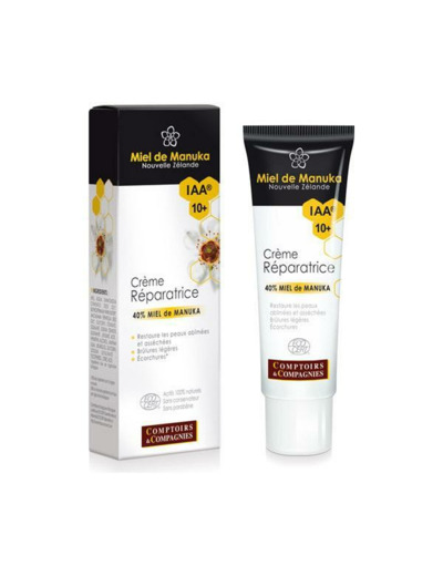 Crème réparatrice Miel de Manuka - 40 ml-Comptoirs&Compagnies