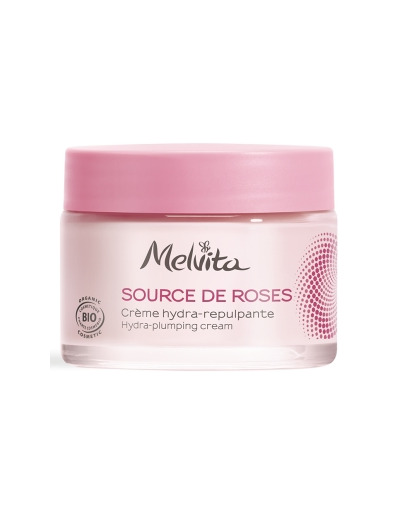 Crème hydra repulpante Source de roses 50ml