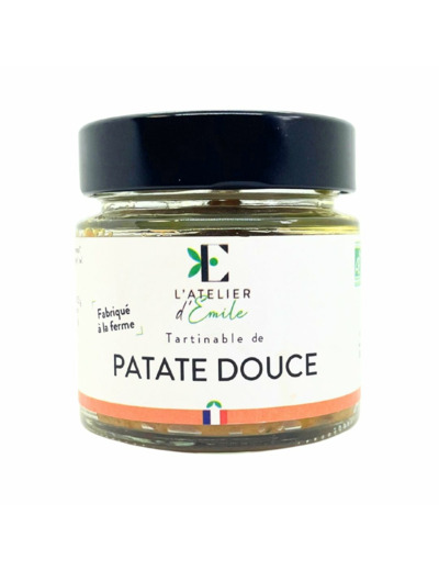Tartinade de patate Douce - L'atelier d'Emile 90g