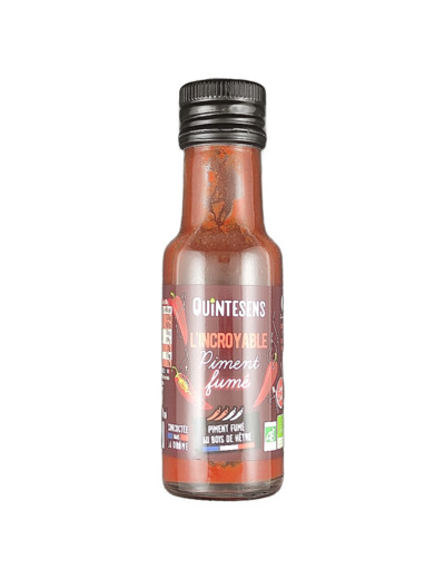 Incroyable Piment Fumé 100mL Bio
