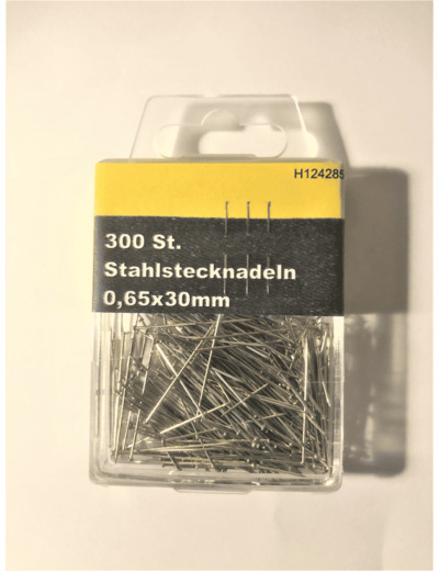 Epingles standard 50g H124175