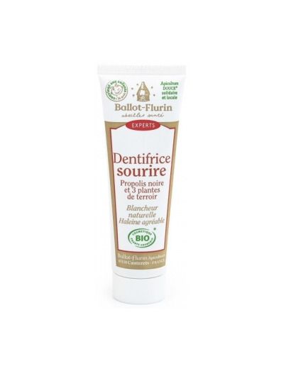 Dentifrice sourire Blancheur naturelle à la Propolis 50ml
