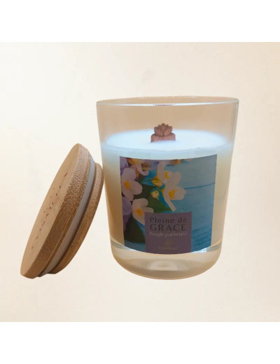 Bougie parfumée rechargeable - Pleine de grâce