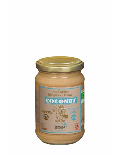 Pâte a tartiner Coconut 300g NOISERAIE PRODUCTI