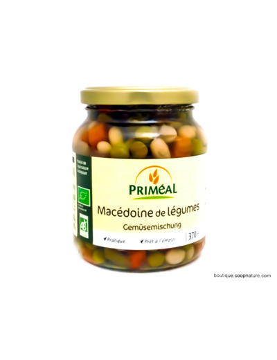 Macédoine de Légumes Bio 350g