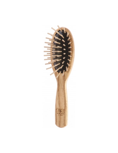 Petite Brosse ovale en Frêne naturel