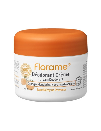 Déodorant crème Orange Mandarine 50g