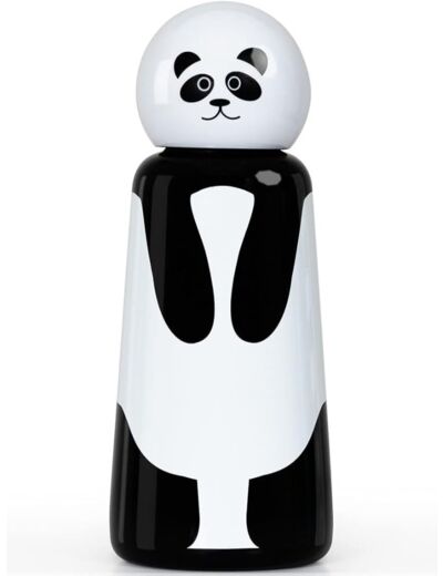 Gourde Skittle Lund London Panda - 300 ml - Gourde pour enfants, 0 fuites garanties.