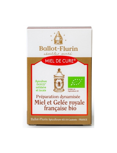 Miel de Cure à la gelée royale (préparation dynamisée) 125g