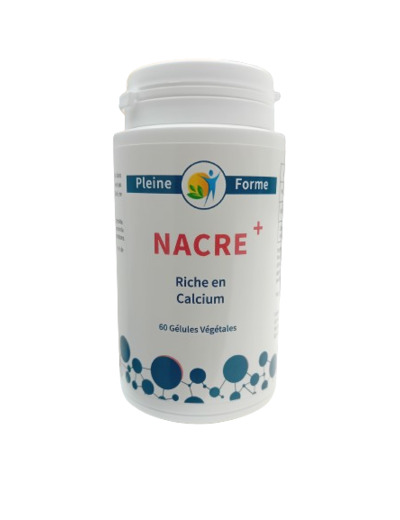 Nacre + source de calcium-60 gélules-Pleine Forme®