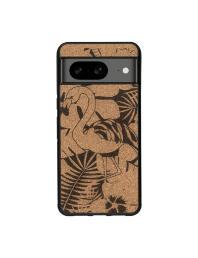 Coque Google Pixel 8 - Le Flamant Rose