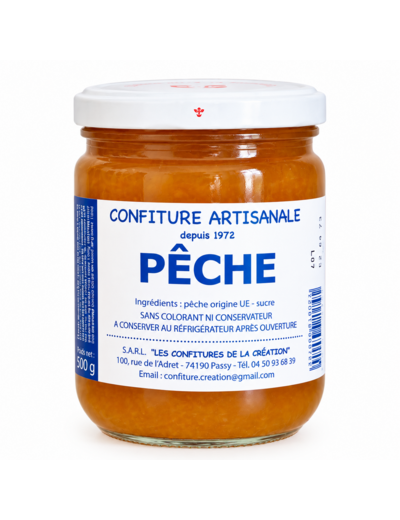 Confiture de Savoie Pêche