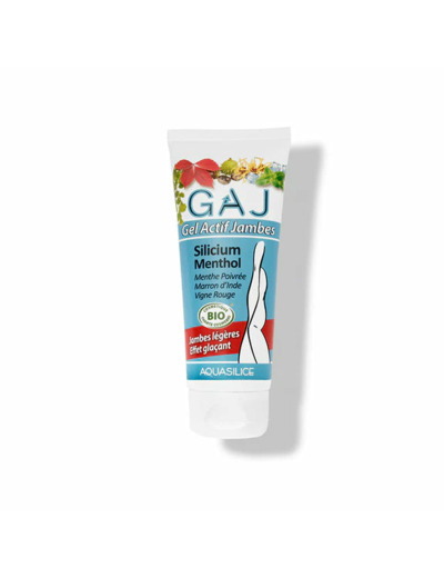 GAJ-Gel actif jambes Bio-100ml-Aquasilice