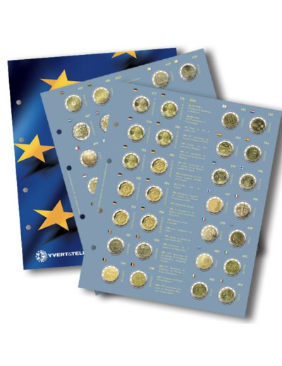 RECHARGE 2 EURO COMMEMORATIVES 2023 YVERT 2638