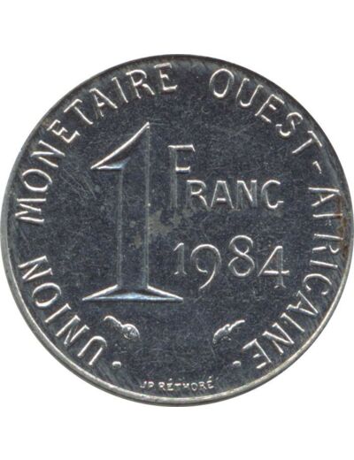 B.C.E.A.O. 1 FRANC 1984 SUP