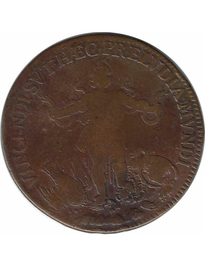 JETON - LOUIS XIV VINCENDI SVT HAEC PRELVDIA MVNDI TB