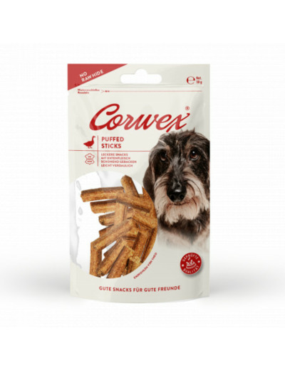 CORWEX, Sticks soufflés au canard - 50g