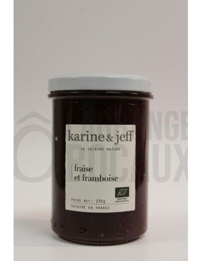 Confiture de Fraise et Framboise - Karine & Jeff - Bio