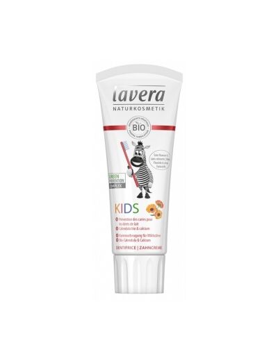 Dentifrice enfant au calendula bio et au calcium 75ml