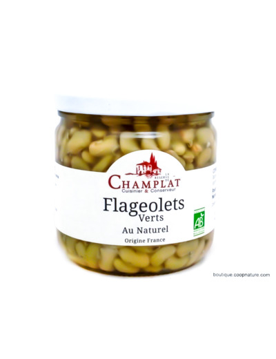 Flageolets Verts Bio 340g