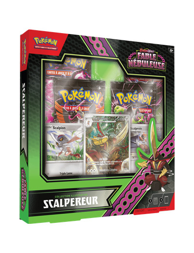 Pokémon EV65: Coffret Illustration Scalpereur