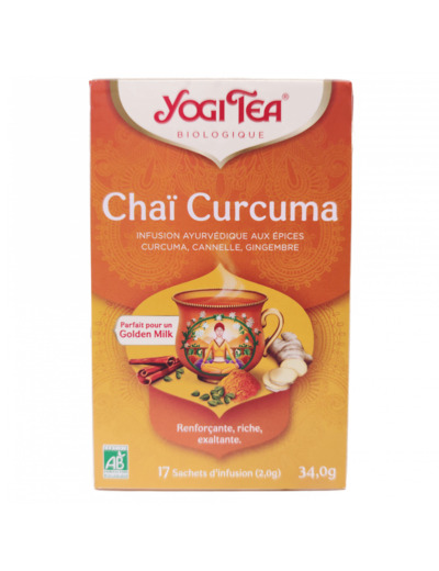 Chaï Curcuma Bio 17 Sachets