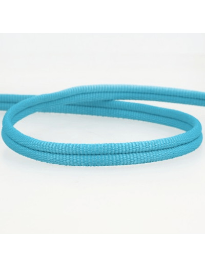Double passepoil 518 turquoise C20 8mm 100%polyester le mètre