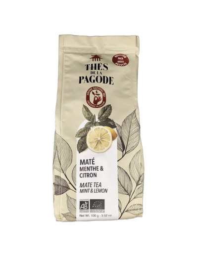Maté Menthe et Citron 100g Bio