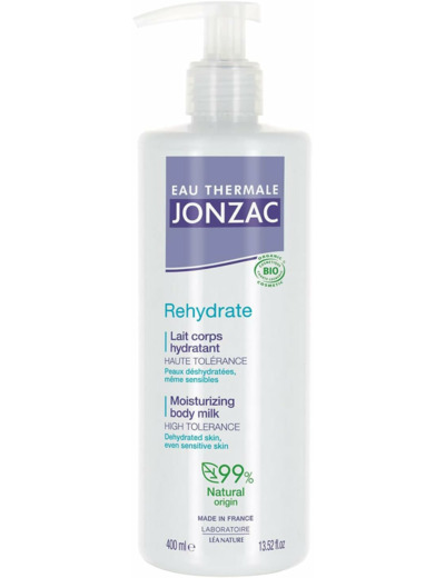 Lait corporel hydratant 400ml Jonzac - REhydrate