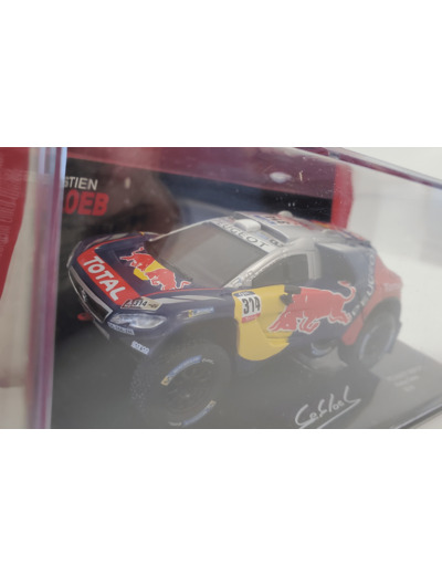 PEUGEOT DKR 2008 RALLY DAKAR 1/43 BOITE D'ORIGINE