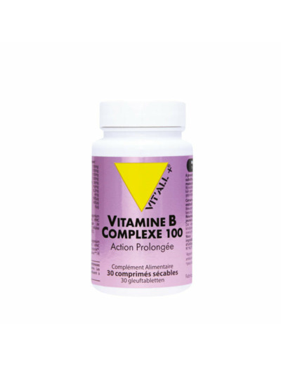 Vitamine B Complexe 100-30 comprimés-Vit'all+