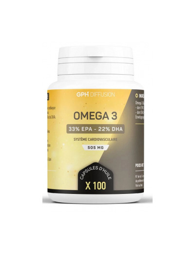 Omega 3 500mg 100 capsules