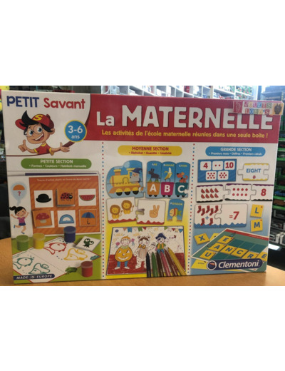 LA MATERNELLE de chez CLEMENTONI BOITE NEUVE