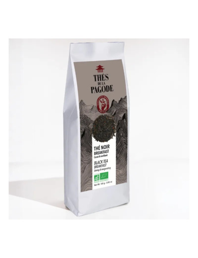 Thé Noir Breakfast Bio-100g-Thés de la Pagode
