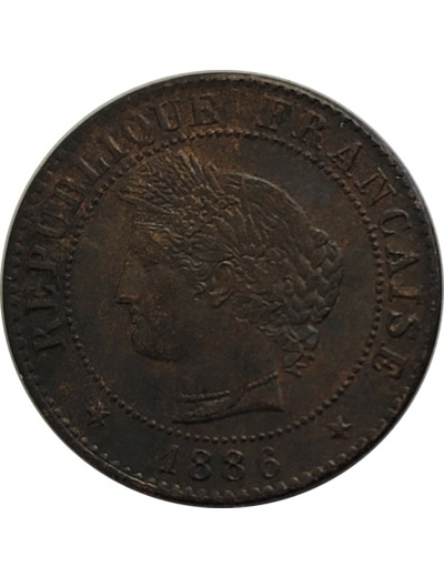 FRANCE 1 CENTIME CERES 1886 A (Paris) TTB (G88)
